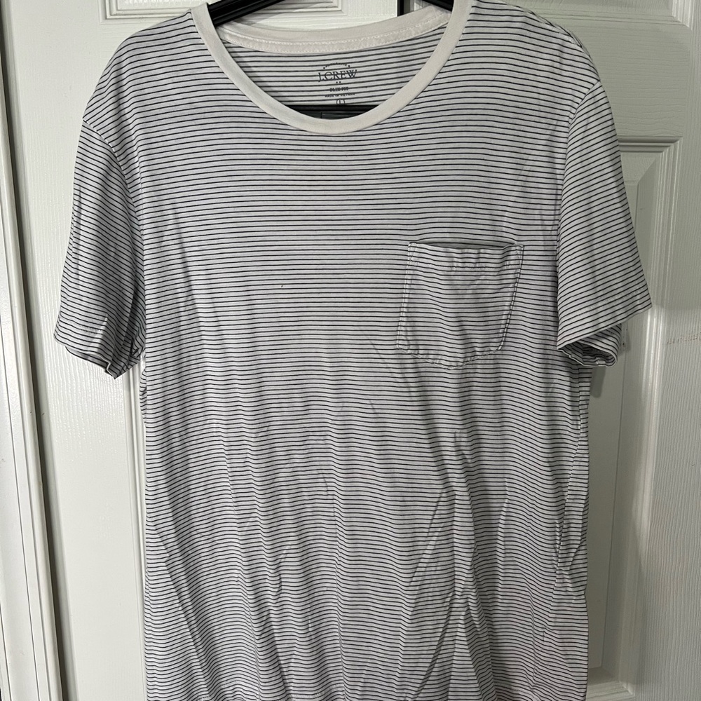 Striped J Crew T Shirt